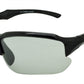 9301 Polarised Photochromic Transition Sport Sunglasses Gloss Black