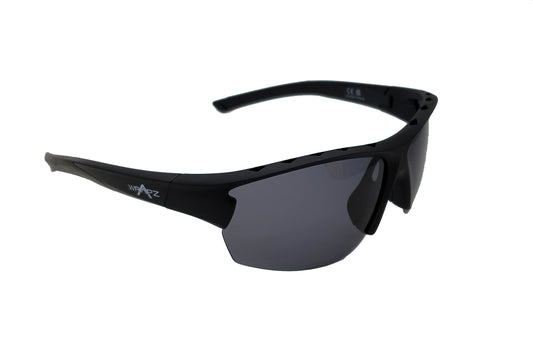 Vortex Matt Black Vented Frame - Grey Lens Polarised