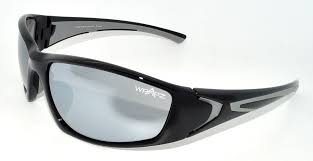 Full Wrap Streamline Cycling Driving Golf Sunglasses Black