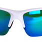 24000 Stormbird Sport Sunglasses Cricket & Golf White & Green Mirror Lens
