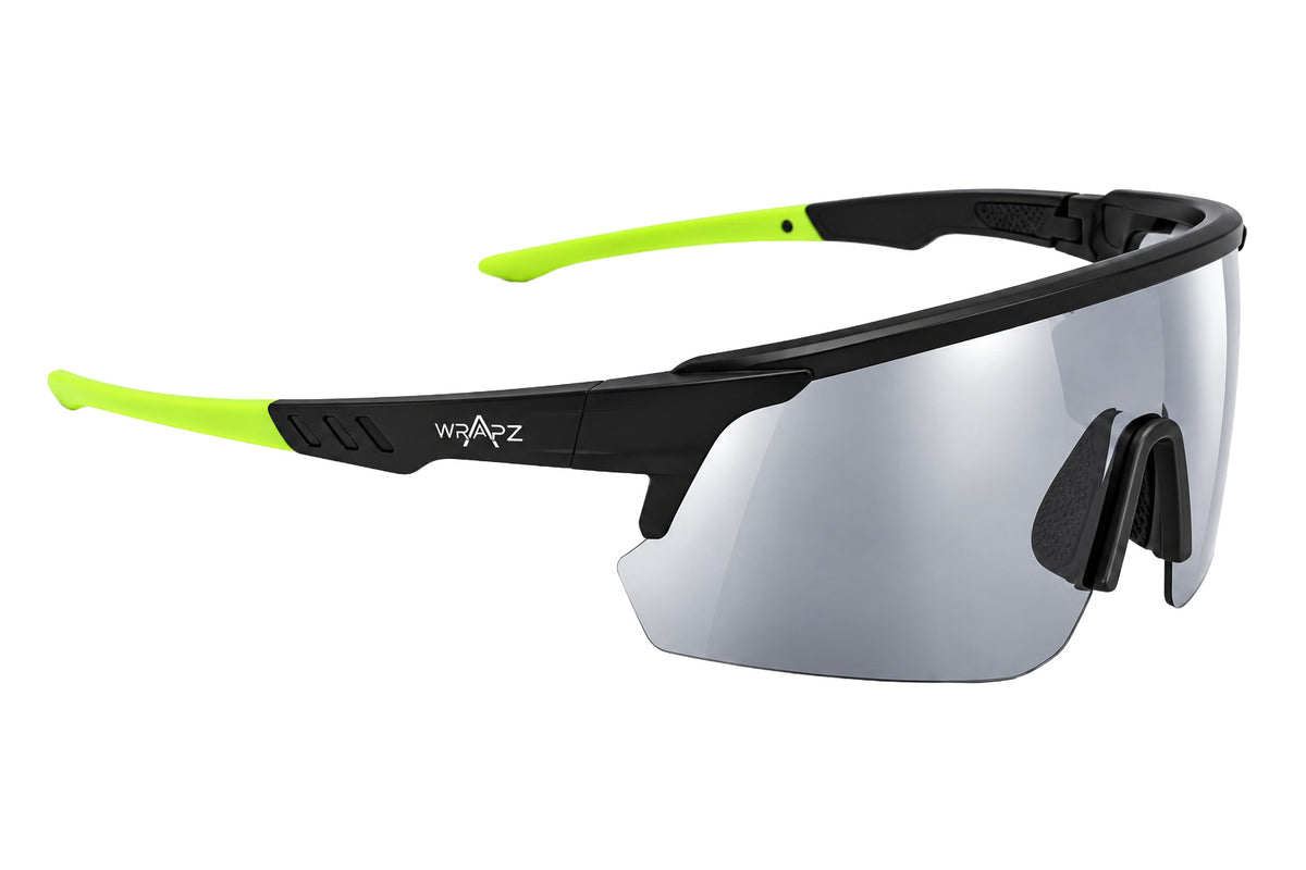 1058 Umpire - Black / Lime Photochromic Polarised