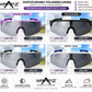 1058 Umpire - White Photochromic Polarised