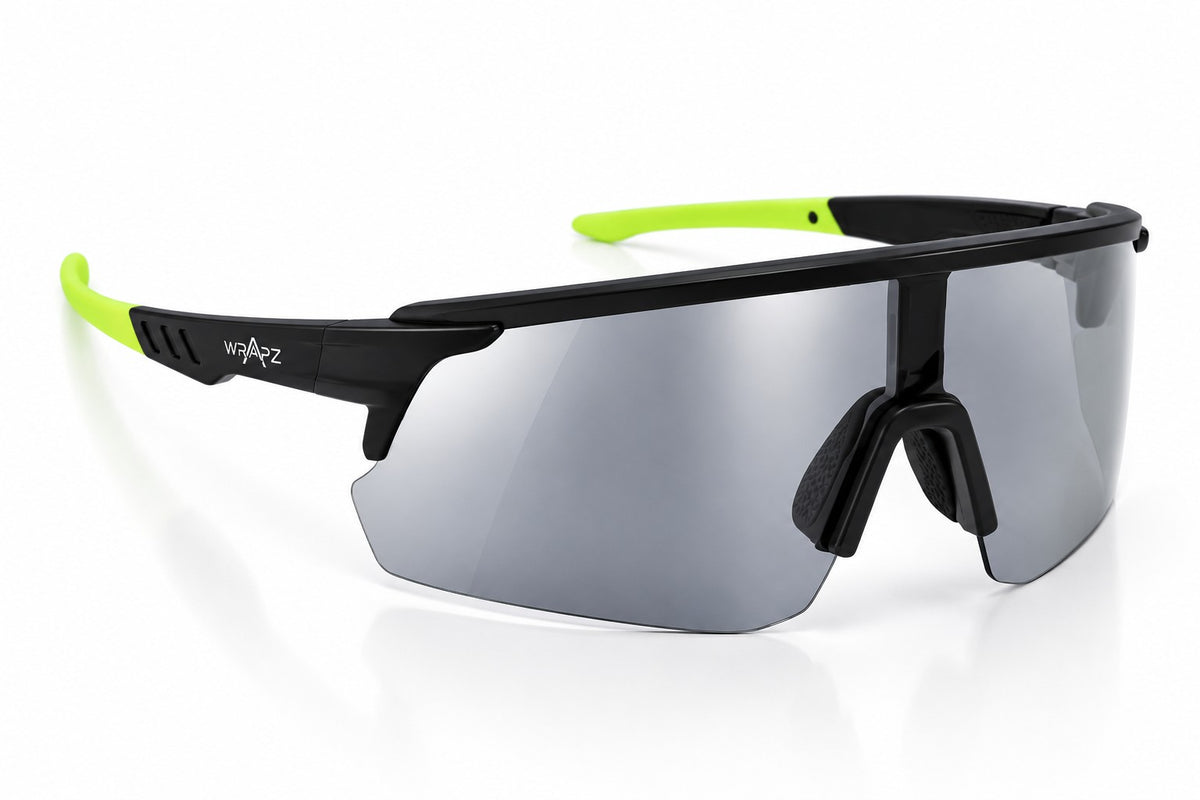 1058 Umpire - Black / Lime Photochromic Polarised