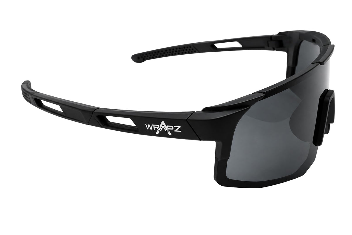 1071 Boundary -  Black with Grey Polarised Lens