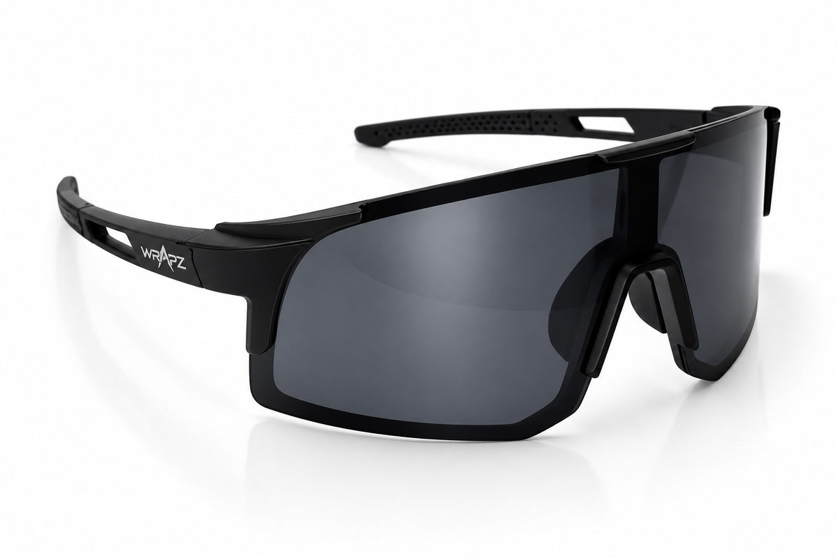 1071 Boundary -  Black with Grey Polarised Lens