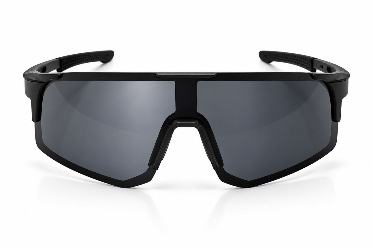 1071 Boundary -  Black with Grey Polarised Lens