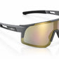 1071 Boundary -  Grey with Gold Mirror Polarised Lens