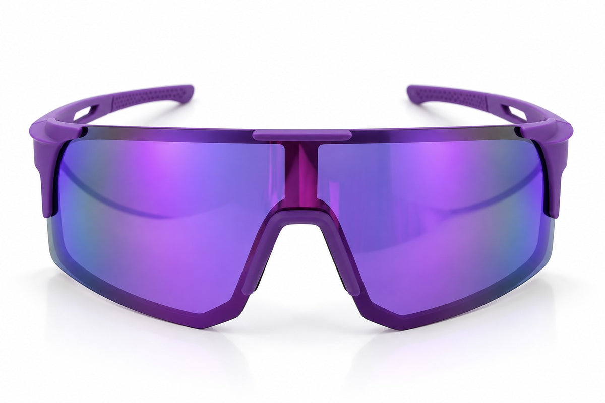 1071 Boundary -  Purple with Purple Mirror Polarised Lens