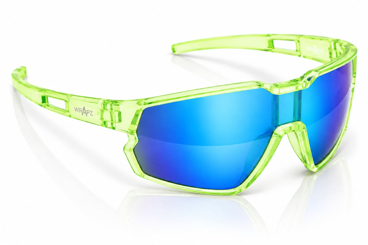 2405 Top Edge -  Crystal Green Blue Lens