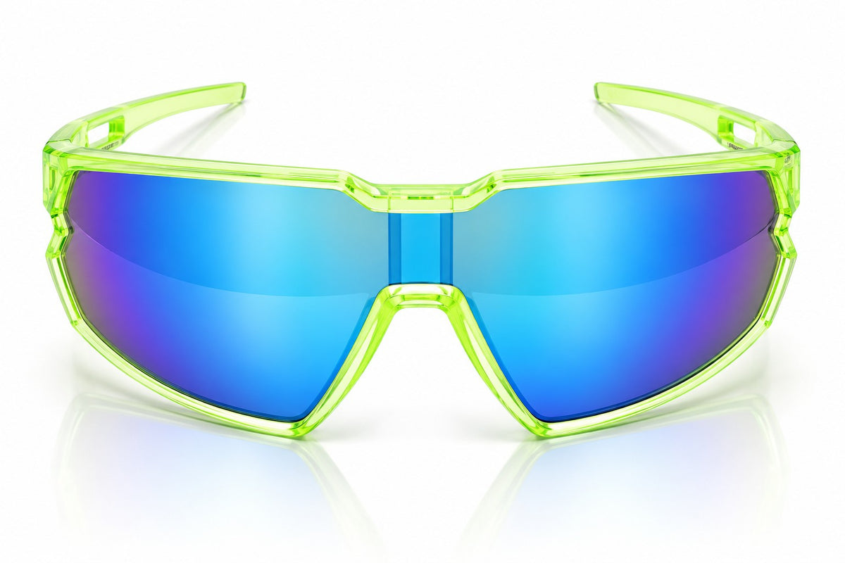 2405 Top Edge -  Crystal Green Blue Lens
