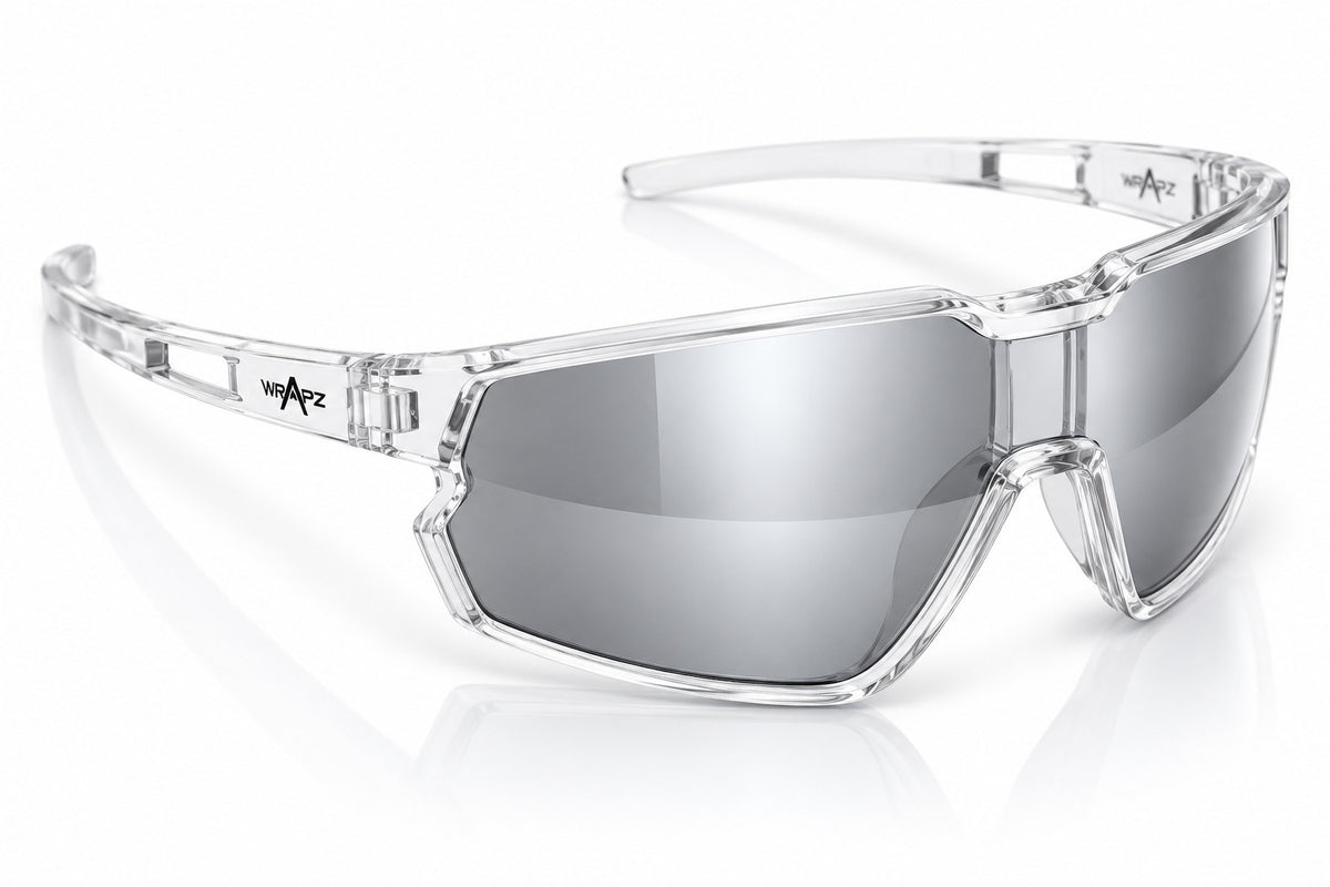 2405 Top Edge -  Crystal Clear Silver Lens