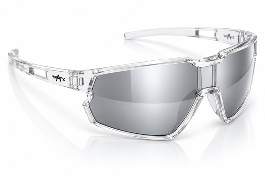 2405 Top Edge -  Crystal Clear Silver Lens