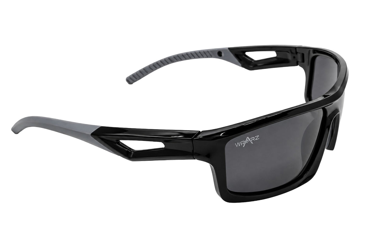 68387 Spin -  Black with Grey Polarised Lens