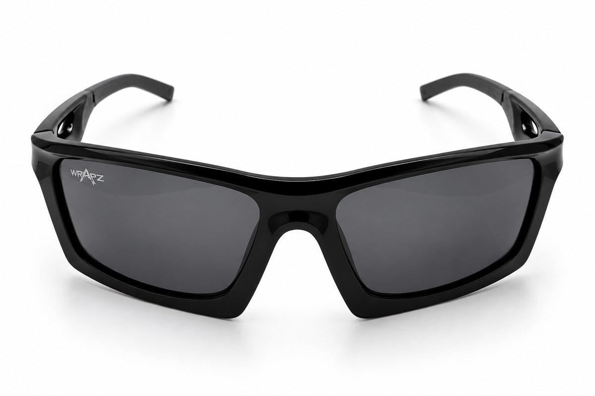 68387 Spin -  Black with Grey Polarised Lens