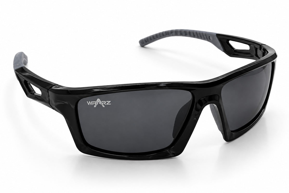 68387 Spin -  Black with Grey Polarised Lens