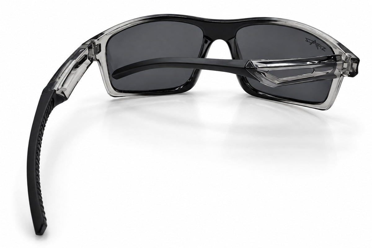 68387 Spin -  Crystal Grey with Grey Polarised Lens