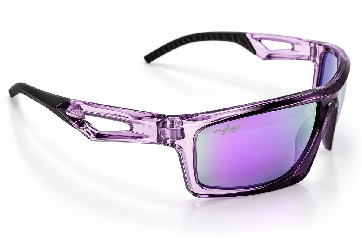 68387 Spin -  Crystal Purple with Purple Polarised Lens