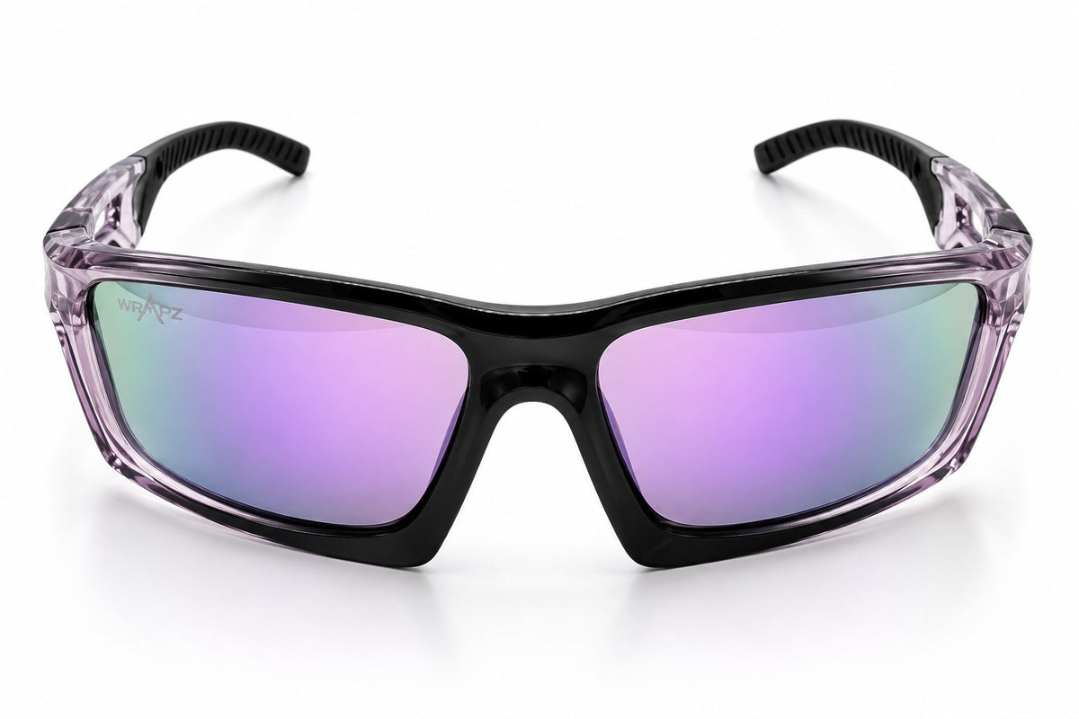 68387 Spin -  Crystal Purple with Purple Polarised Lens