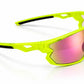 7501 Jaffa - Flourescent Green with Photochromic Transition Mirror Lens
