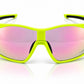 7501 Jaffa - Flourescent Green with Photochromic Transition Mirror Lens