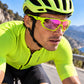 7501 Jaffa - Flourescent Green with Photochromic Transition Mirror Lens