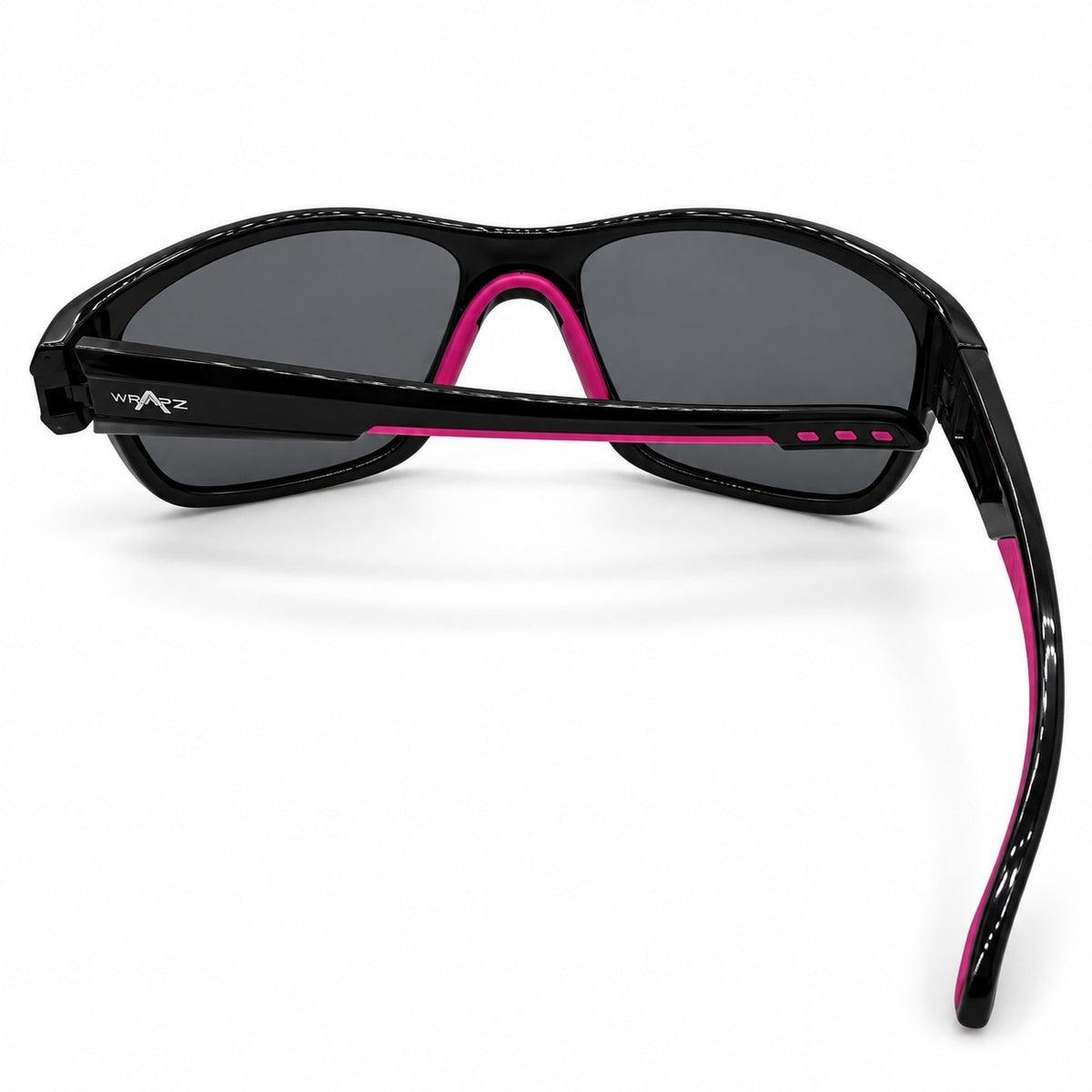Trio Black Gloss - Purple Mirror Lens Polarised