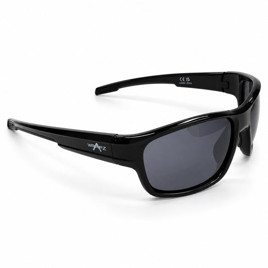 Trio Black Gloss - Grey Lens Polarised