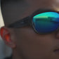 Trio Gloss Crystal Grey - Ice Blue Mirror Lens Polarised