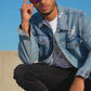 Trio Black Gloss - Purple Mirror Lens Polarised