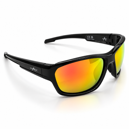 Trio Black Gloss - Sunburst Mirror Polarised