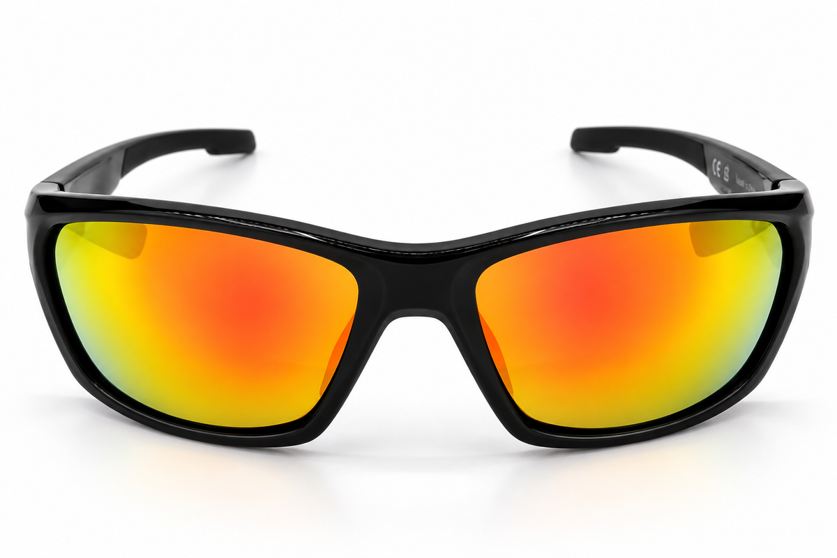 Trio Black Gloss - Sunburst Mirror Polarised