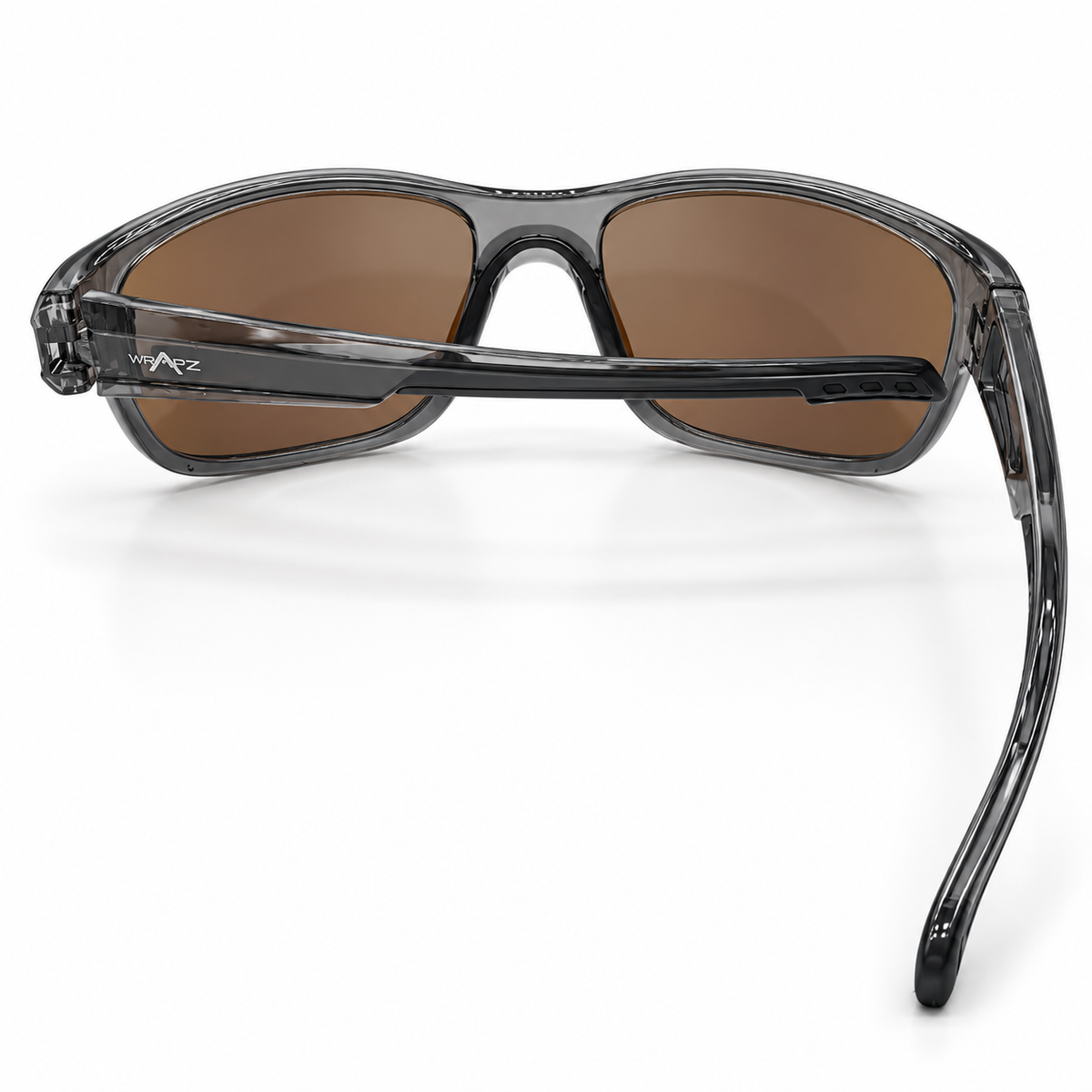 Trio Gloss Crystal Grey - Ice Blue Mirror Lens Polarised