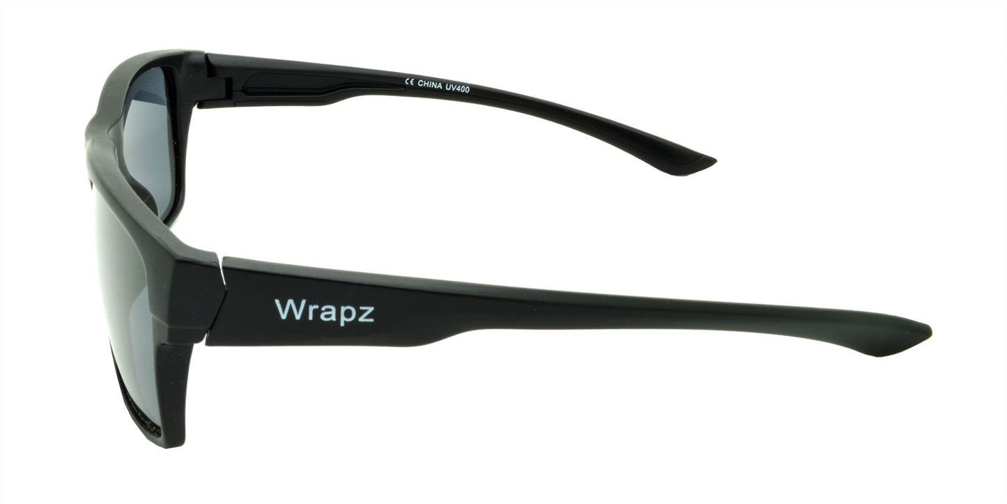 601 Polarised Sunglasses Matte Black with Grey Lens